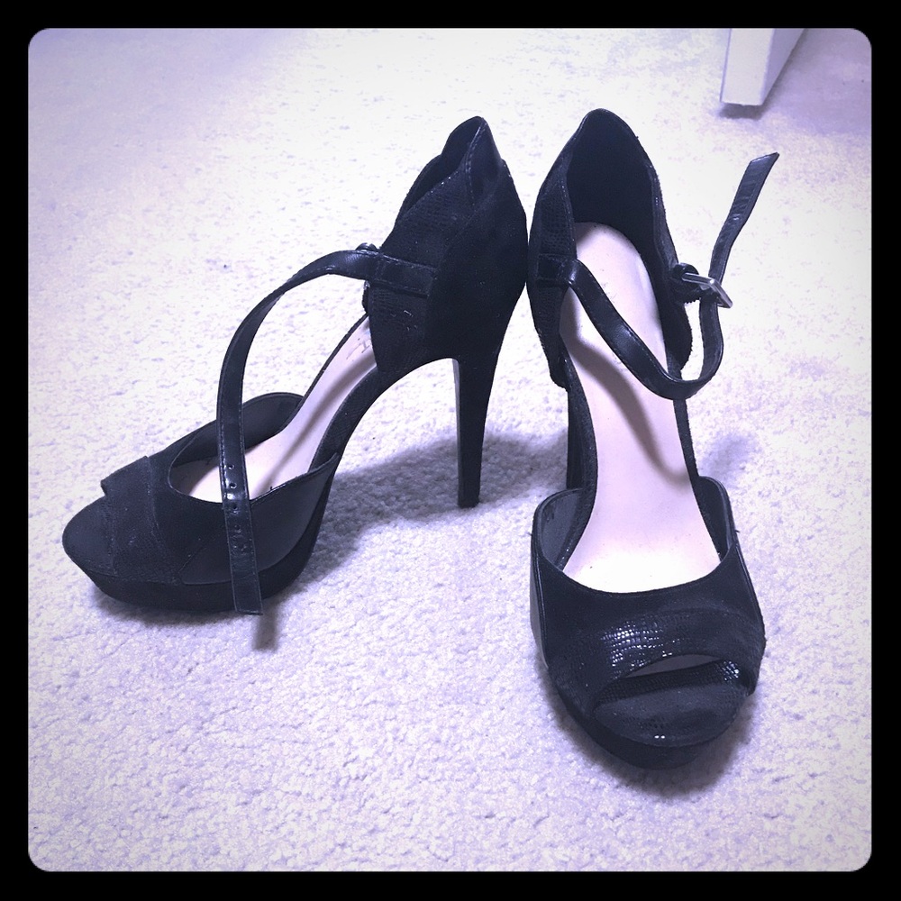 Black heels